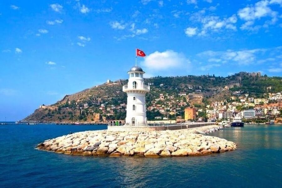 Explore Alanya's Beauty Catamaran Boat Tour - Mud Cave and another crystal-clear water moment