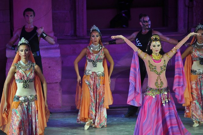 Fire of Anatolia Show at Ancient Aspendos Theater from Alanya - The Dance Performance: 120 Dancers, Professional Choreography, and Guinness-Linked Scale