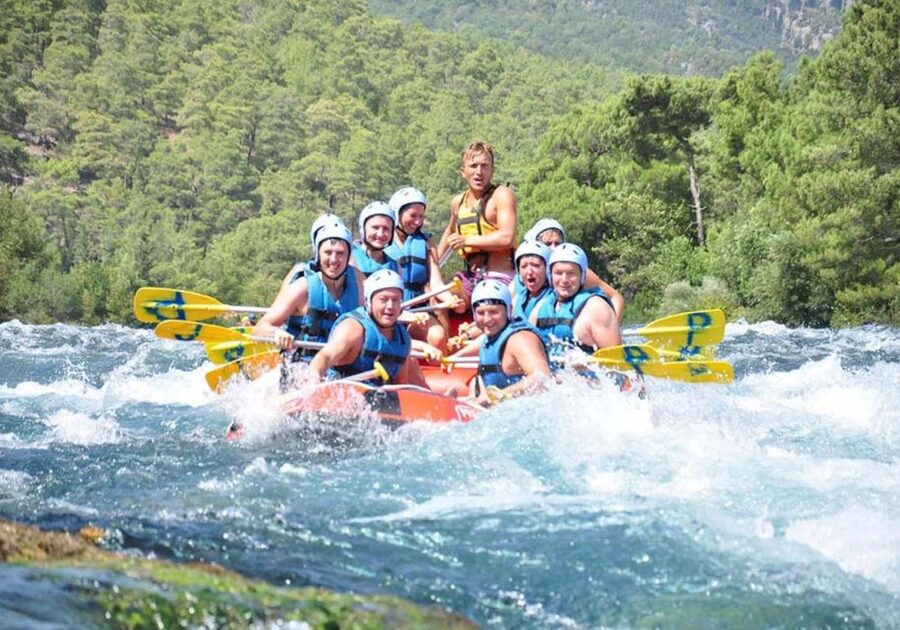 From Alanya, Antalya, Kemer: Rafting And Buggy or Quad Tour - The 7 km Rafting Run: Rapids, Natural Pools, and Getting Soaked