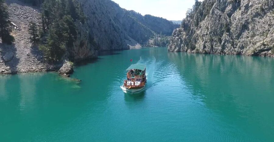 From Alanya: Green Canyon Day Trip with Lunch and Boat Ride - Return boat ride and one last swim pause