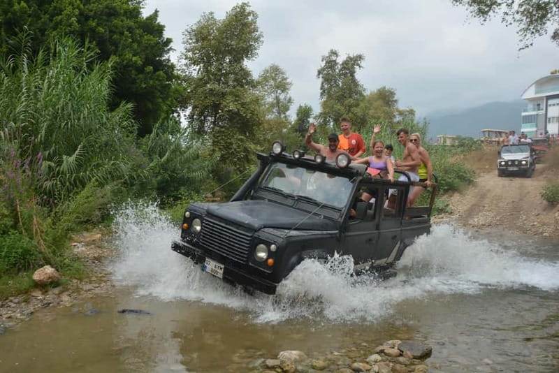 From Alanya: Jeep Safari with Lunch, Dim River & Cave - Jeep Safari Energy: Taurus Mountains, Water Battles, and Cave Cool-Down
