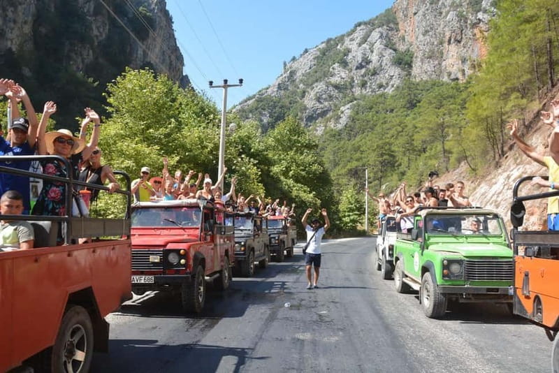 From Alanya: Jeep Safari with Lunch, Dim River & Cave - Cikcilli Terrace Park: Your First Chance for Easy Photos
