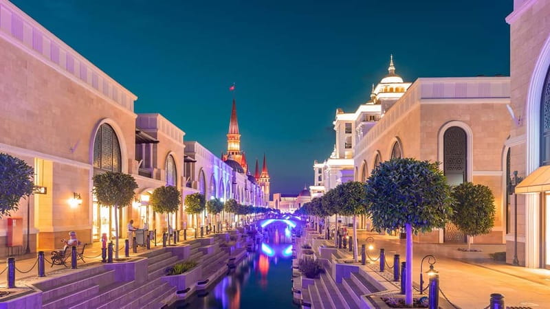 From Alanya, Side, Antalya: The Land of Legends Night Show - The Boat Parade and the laser-water-light show: what to expect