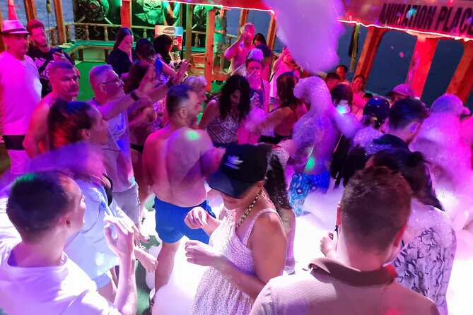From Alanya & Side: Transfer to the Night Disco Boat Tour - A floating dance floor on the Turkish Riviera