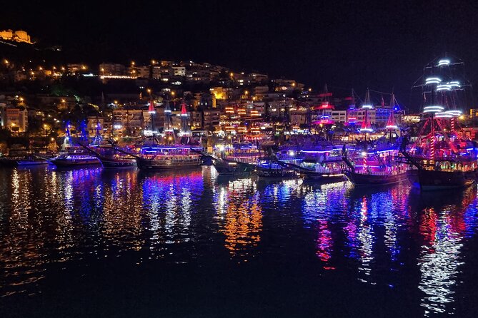 From Alanya & Side: Transfer to the Night Disco Boat Tour - Drinks: what’s included, what’s extra, and how to plan