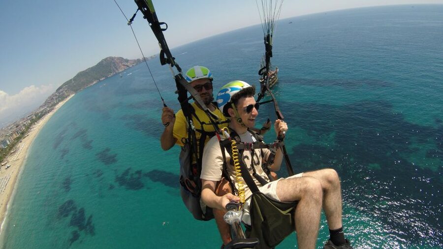 From Alanya: Tandem Paragliding With Transfer and Insurance - Included value: insurance and transfers (optional, but helpful)