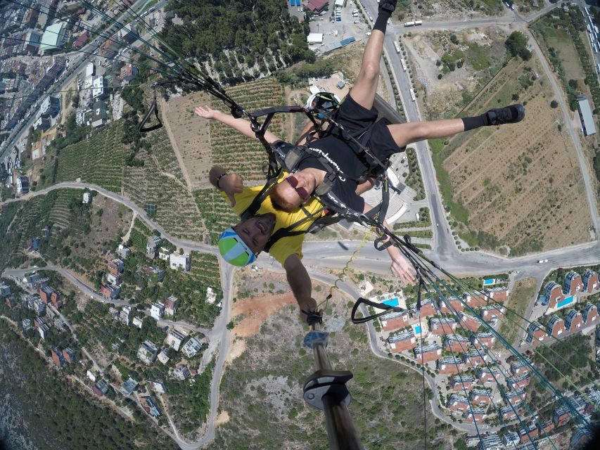 From Alanya: Tandem Paragliding With Transfer and Insurance - Cameras, phones, and the photo-video package decision