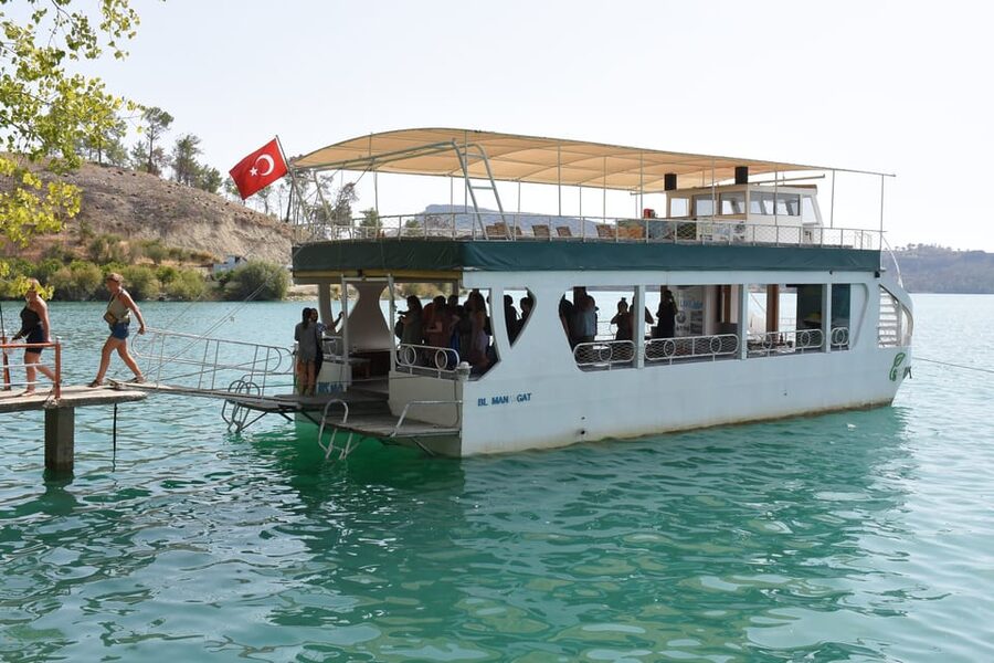 Manavgat: Guided Aqueduct, Waterfall & Green Lake Tour - Green Lake Boat Tour: The Most Fun Part on a Hot Day
