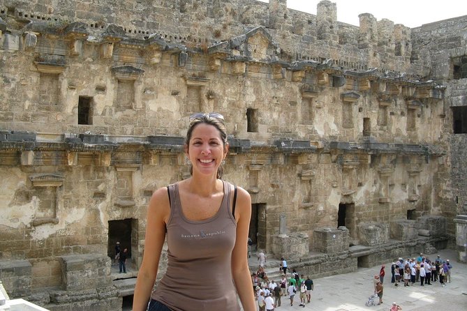 Manavgat Waterfalls, Temple of Apollo and Aspendos Day Tour - Lower Duden Waterfalls: the cave photo moment (and why timing matters)