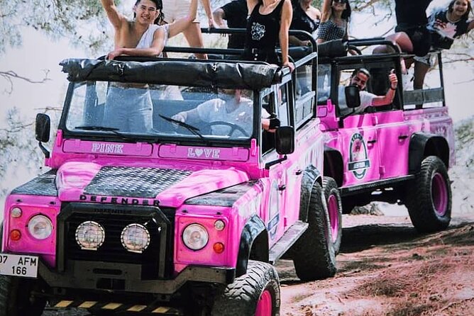 PINK JEEP TOUR - Alanya Jeep Safari - Seyir Terası viewpoint: panorama time in a short 30 minutes