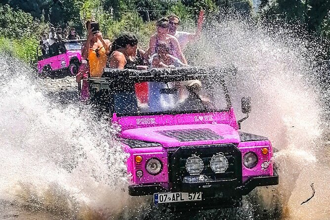 PINK JEEP TOUR - Alanya Jeep Safari - Food, water, and small purchases: plan for the extras