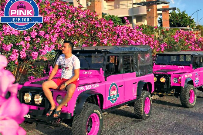 PINK JEEP TOUR - Alanya Jeep Safari - Hotel pickup and the English-speaking guide: the comfort factor