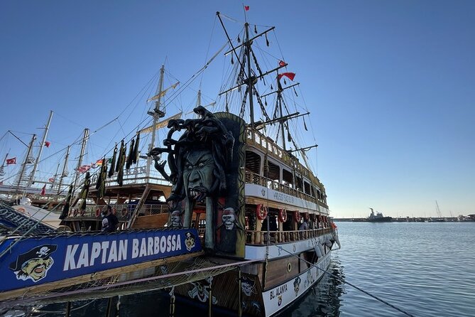 Pirate Boat Tour in Alanya: A Relaxing Day Out with Lunch - Stop 3: Alanya Kalesi and the cave circuit—Pirate, Phosphorus, and Lovers’ Cave
