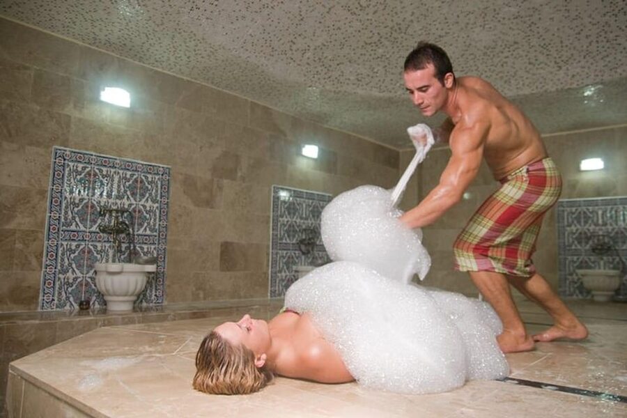 Side: Turkish Bath Experience with Hotel Transfers - Sauna, Steam Room, and Salt Room: The Heat-to-Relief System