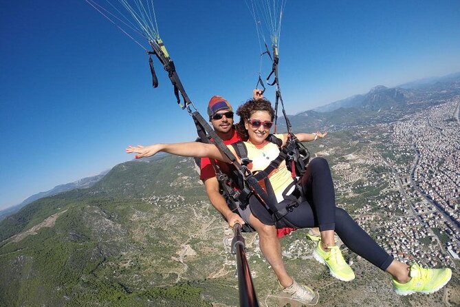 Tandem Paragliding Adventure From Alanya, Side, Antalya - Gliding Over Alanya Castle and Cleopatra Beach