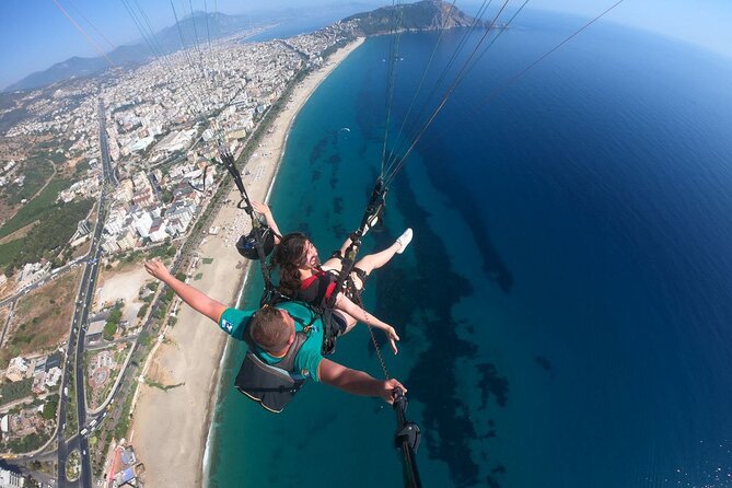 Tandem Paragliding in Alanya (From 700m) - 15 minutes in the air: short, but not boring