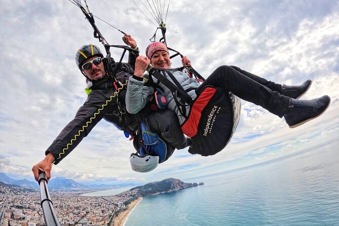 Tandem Paragliding in Alanya with Professional Licensed Pilots - How the Flight Works at Kleopatra Plajı (Cleopatra Beach)